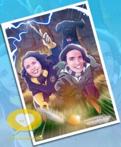 Tu Vida en Cómic - regalo de boda - cómic personalizado - regalo para los novios - regalos personalizados - Harry Potter - boda en cómic - www.tuvidaencomic.com 6