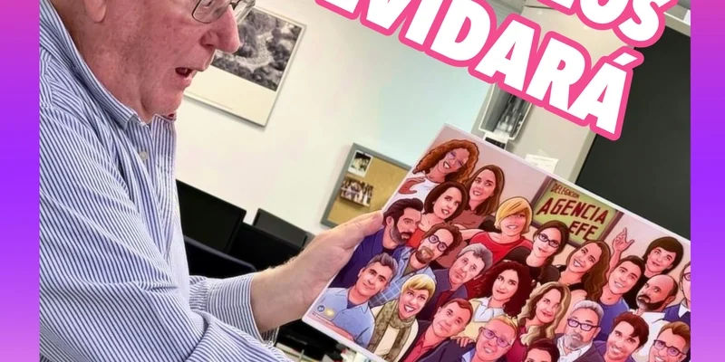 Regalo de jubilación - regalo especial - jubilación - regalo de empresa - regalo para compañero de trabajo - regalo original - ilustración - tuvidaencomic.com 6