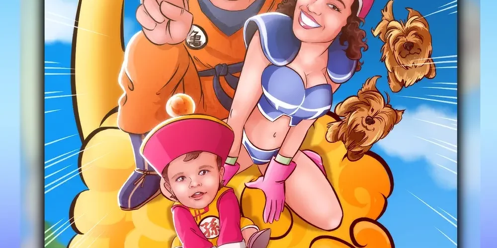 Invitación de boda personalizada – Ilu personalizada – invitación de boda cómic – dragon ball – bola de dragón – Goku – tuvidaencomic.com 10 Invitación de boda personalizada - Ilu personalizada - invitación de boda cómic - dragon ball - bola de dragón - Goku - tuvidaencomic.com 10