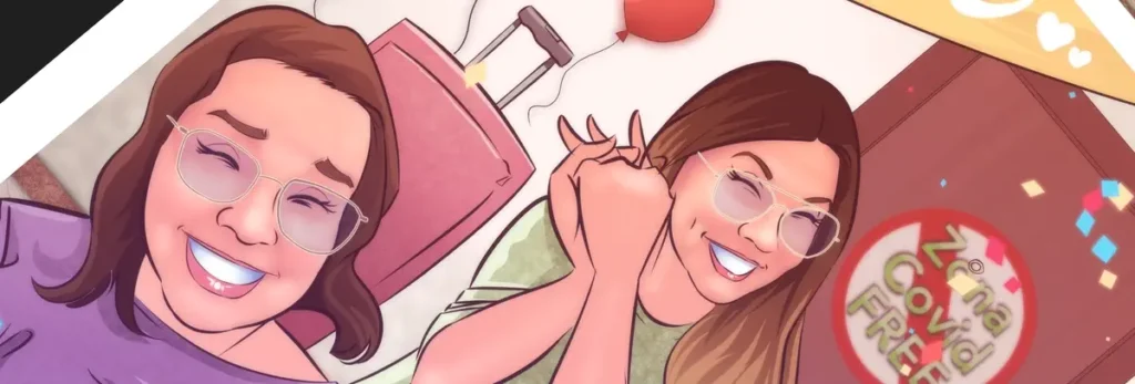 Nuestra historia de amor en cómic personalizado - Cómic personalizado - Cómic de vida juntos - Regalo de aniversario original - regalo de boda personalizado - tuvidaencomic.com 1