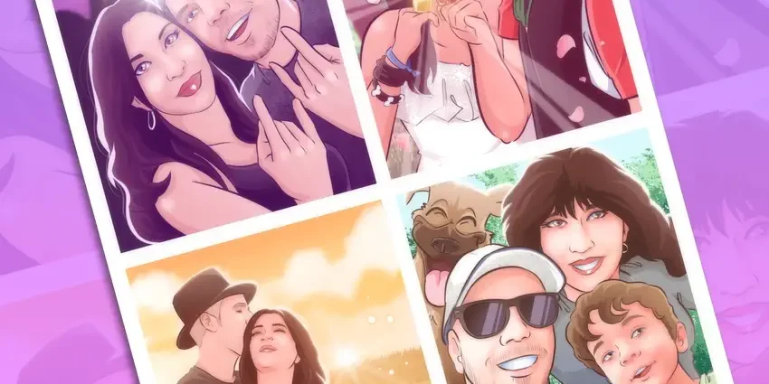 Regalo Especial para Celebrar vuestro Aniversario - cómic personalizado - qué regalar por mi aniversario - regalo romántico - Tu Vida en Cómic - Cómic de mi vida - Arte - ilustraciones personalizadas