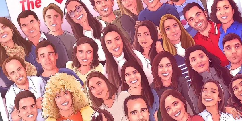 Ilustración personalizada grupal – Caricatura grupal – Regalo de Empresa – Regalos corporativos – Regalo para compañero de trabajo – Regalo de despedida para compañero de trabajo – Regalo de Jubilación 7 Ilustración personalizada grupal - Caricatura grupal - Regalo de Empresa - Regalos corporativos - Regalo para compañero de trabajo - Regalo de despedida para compañero de trabajo - Regalo de Jubilación 7