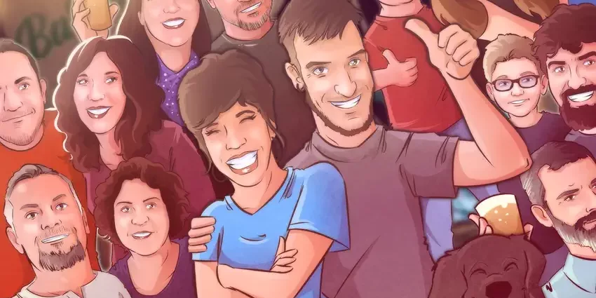 Caricatura grupo amigos – Ilustración de grupo – Regalo para amigos especiales – Tu Vida en cómic – Ilustraciones personalizadas – Caricaturas personalizadas – regalos personalizados Caricatura grupo amigos - Ilustración de grupo - Regalo para amigos especiales - Tu Vida en cómic - Ilustraciones personalizadas - Caricaturas personalizadas - regalos personalizados