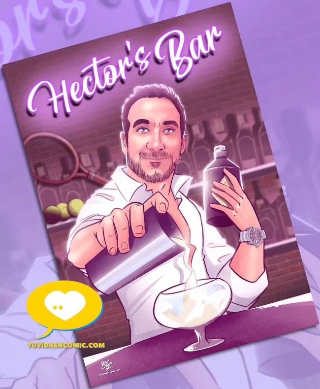 Regalos para compañeros de trabajo - Ilustraciones personalizadas - Caricatura personalizada - Tu Vida en Cómic - Regalos de empresa