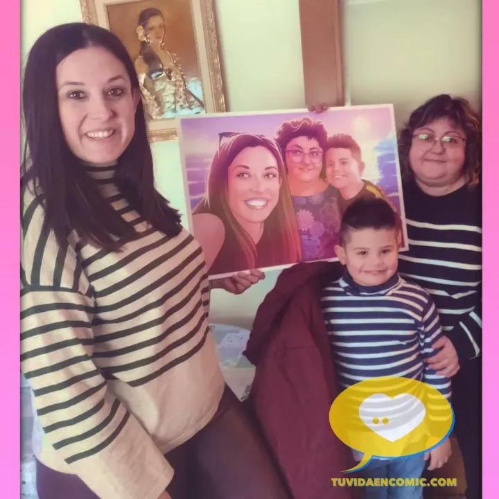 El mejor regalo para mi madre – ilustración personalizada – qué regalo a mi madre – caricatura personalizada – regalo original – regalo personalizado – tu vida en cómic – regalo para la abuela testimonio El mejor regalo para mi madre - ilustración personalizada - qué regalo a mi madre - caricatura personalizada - regalo original - regalo personalizado - tu vida en cómic - regalo para la abuela testimonio