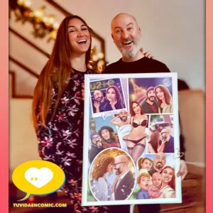 Tu Vida en Cómic - regalo de aniversario - cómic personalizado - Cómic juntos en mil aventuras - regalo para mi novio - regalos personalizados - cómic de vida - tuvidaencomic Clientes felices 1