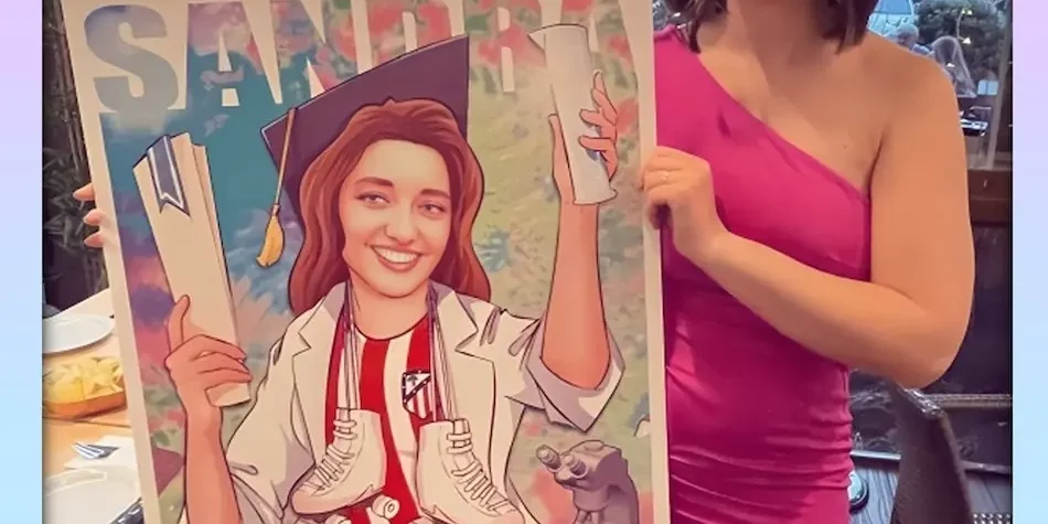 El mejor regalo de graduación - Ilustración personalizada - caricatura personalizada - regalo original - regalo personalizado - Tu Vida en Cómic 5