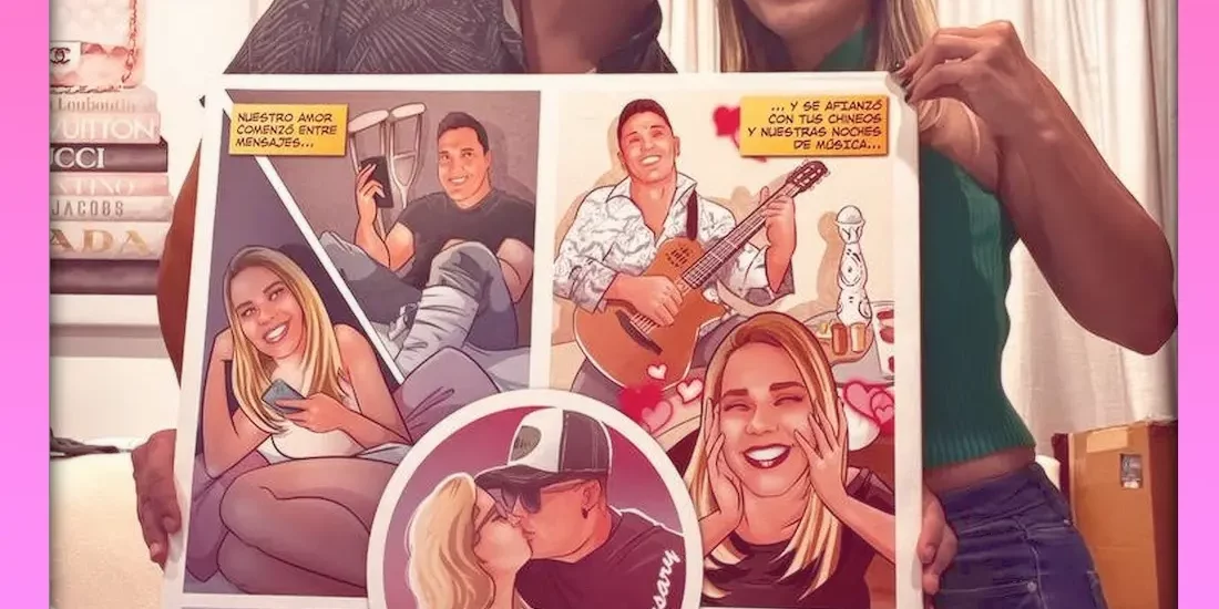 Regalo de aniversario – Regalo para mi novio – Regalo para mi marido – regalo romántico personalizado – Tu Vida en Cómic – Historia de amor en cómic Testimonio Regalo de aniversario - Regalo para mi novio - Regalo para mi marido - regalo romántico personalizado - Tu Vida en Cómic - Historia de amor en cómic Testimonio