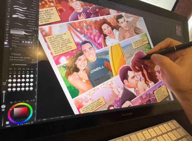 ¿Cómo Creamos tu Cómic Personalizado? Te Contamos Todo el Proceso – Ilustrador dibujando ¿Cómo Creamos tu Cómic Personalizado? Te Contamos Todo el Proceso - Ilustrador dibujando