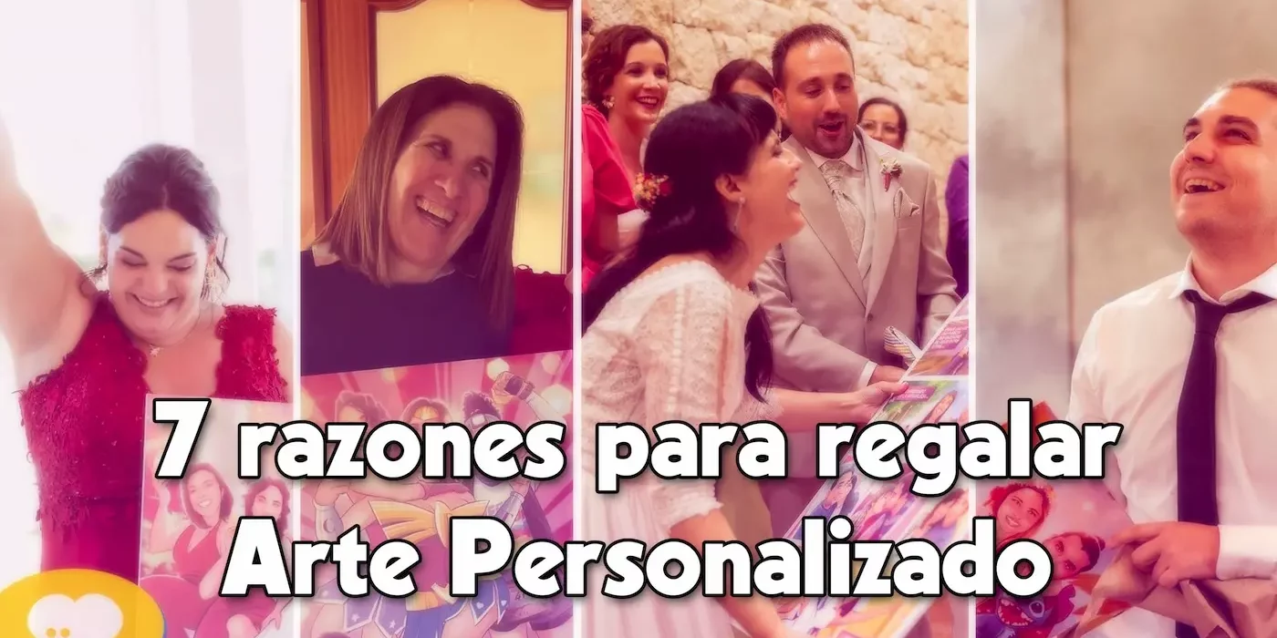 7 razones para regalar un cómic o ilustración personalizada y sorprender (sí o sí)