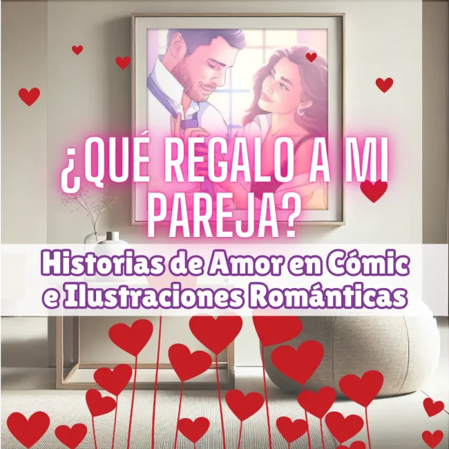 ¿Qué regalo a mi pareja? ¿Qué regalar a mi novia? cómics personalizados ilustraciones románticas tu vida en cómic blog