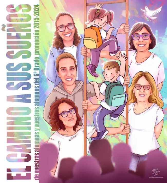 Regalo personalizado para profesora | Fin de curso inolvidable | Tu Vida en Cómic | Regalo para los profes Regalo personalizado para profesora | Fin de curso inolvidable | Tu Vida en Cómic | Regalo para los profes