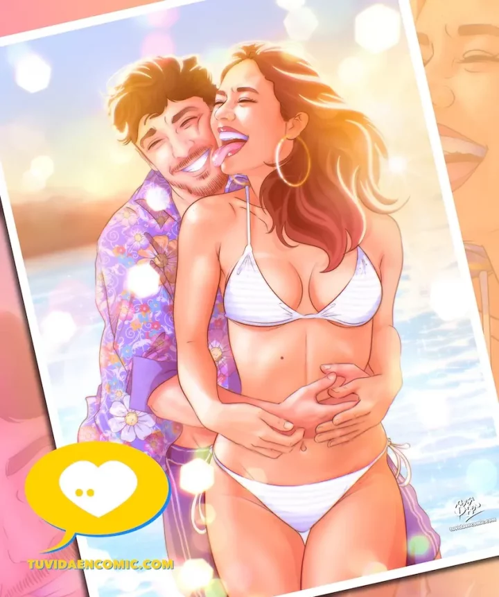 ilustracion-personalizada-regalo-de-aniversario-regalo-de-pareja-tuvidaencomic.com