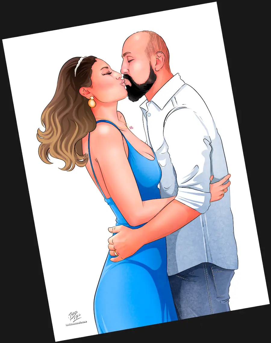 Proceso de dibujo . Ilustración personalizada en color sin fondo