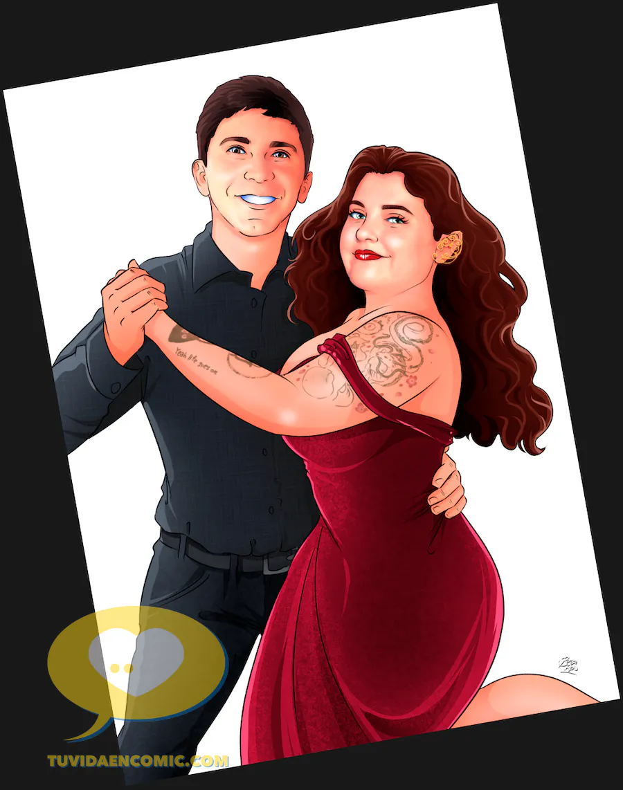 Proceso de dibujo. Fase de coloreado.