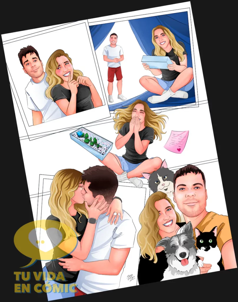 Proceso de dibujo: fase de coloreado